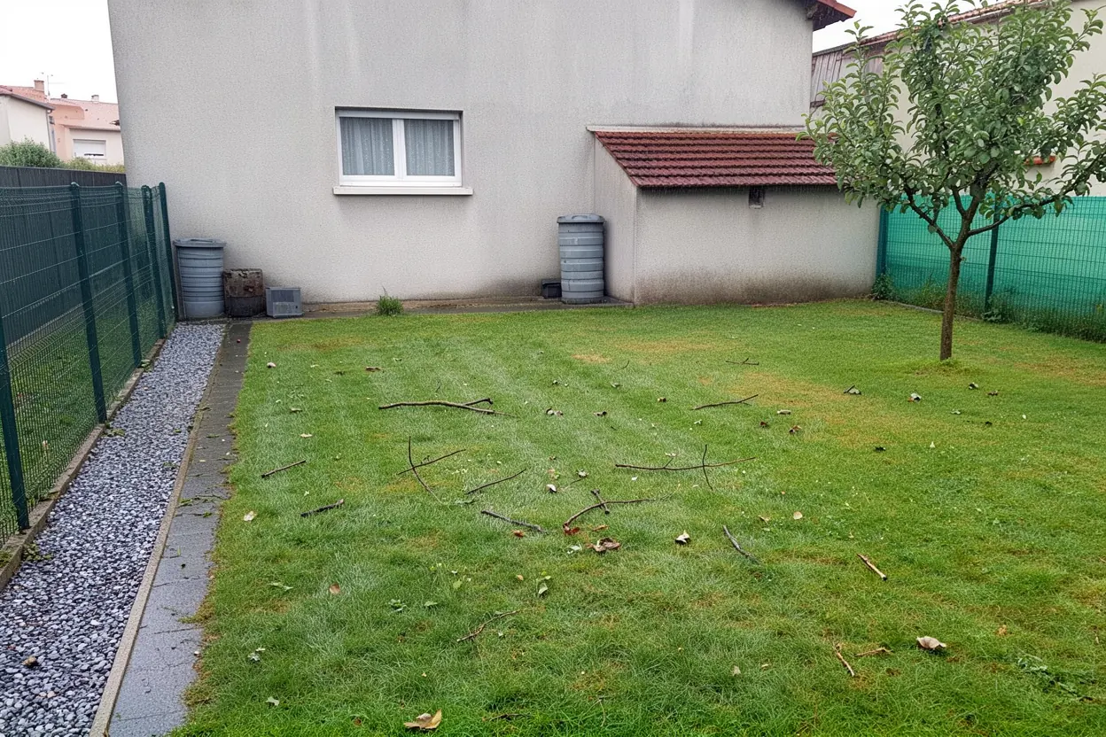 Jardin de Vénissieux dégagé après évacuation complète
